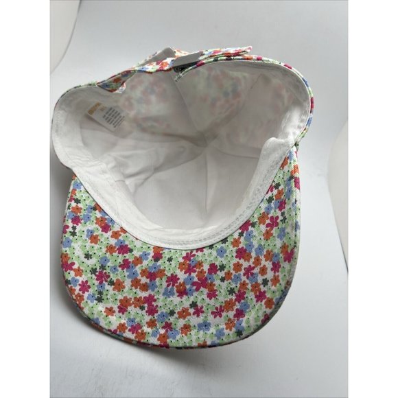 GYMBOREE Baseball Cap Girls Med/Large Hat  Floral Adjustable Strapback GR10 - Picture 5 of 6